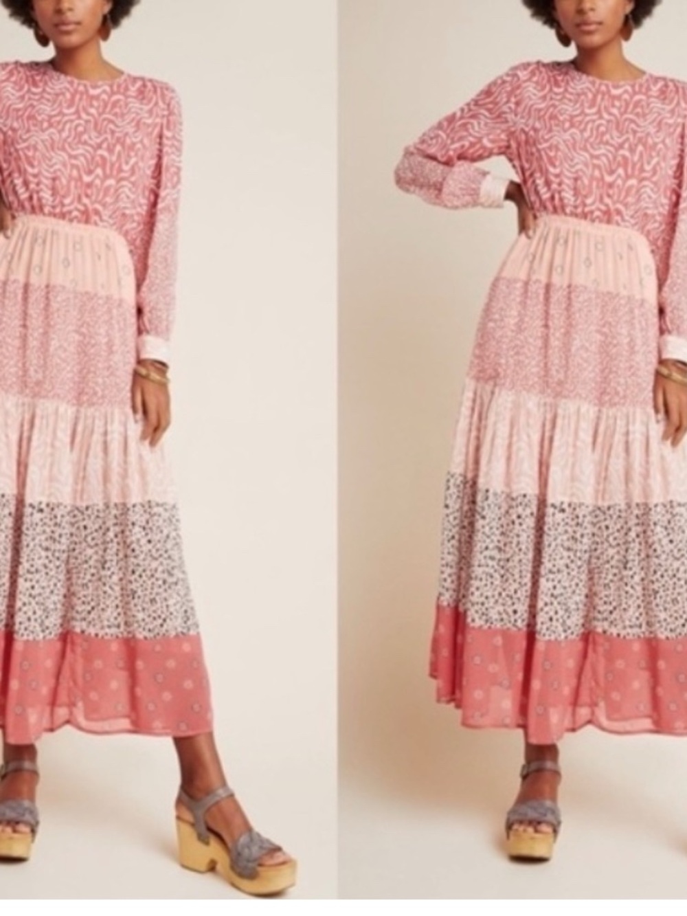 Anthropologie Dolan Women’s Size XS Jodie Boho Cottagecore Peasant Dress